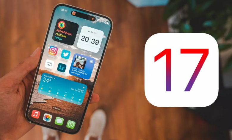 تحديث نظام iOS 17