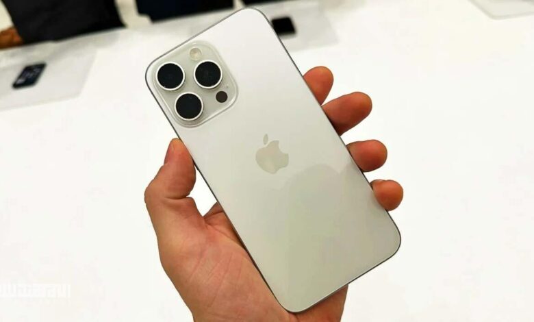 هواتف iPhone 15 Pro